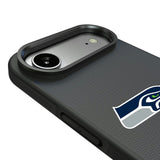 Seattle Seahawks Linen Bump Phone Case for Apple iPhone