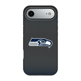 Seattle Seahawks Linen Bump Phone Case for Apple iPhone