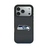 Seattle Seahawks Linen Bump Phone Case for Apple iPhone