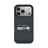Seattle Seahawks Linen Bump Phone Case for Apple iPhone