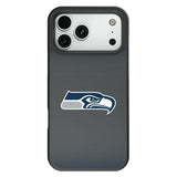 Seattle Seahawks Linen Bump Phone Case for Apple iPhone