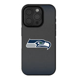 Seattle Seahawks Linen Bump Phone Case for Apple iPhone