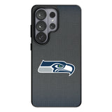 Seattle Seahawks Linen MagSafe Compatible Phone Case for Samsung Galaxy 26 Series