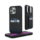 Seattle Seahawks Linen Rugged Phone Case for Apple iPhone