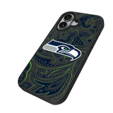 Seattle Seahawks Paisley Bump Phone Case for Apple iPhone