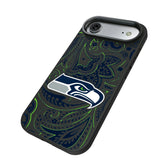 Seattle Seahawks Paisley Bump Phone Case for Apple iPhone