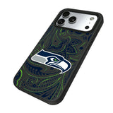 Seattle Seahawks Paisley Bump Phone Case for Apple iPhone