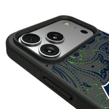 Seattle Seahawks Paisley Bump Phone Case for Apple iPhone
