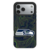 Seattle Seahawks Paisley Bump Phone Case for Apple iPhone