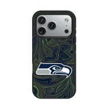 Seattle Seahawks Paisley Bump Phone Case for Apple iPhone