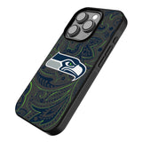 Seattle Seahawks Paisley Bump Phone Case for Apple iPhone