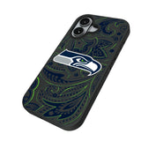 Seattle Seahawks Paisley Bump Phone Case for Apple iPhone