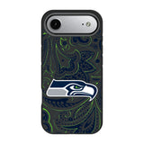 Seattle Seahawks Paisley Bump Phone Case for Apple iPhone