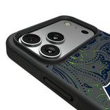 Seattle Seahawks Paisley Bump Phone Case for Apple iPhone