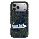 Seattle Seahawks Paisley Bump Phone Case for Apple iPhone