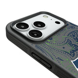 Seattle Seahawks Paisley Bump Phone Case for Apple iPhone