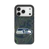 Seattle Seahawks Paisley Bump Phone Case for Apple iPhone