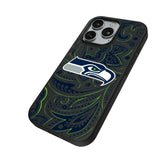 Seattle Seahawks Paisley MagSafe Compatible Phone Case for Apple iPhone