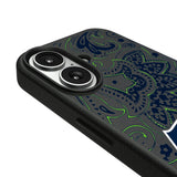 Seattle Seahawks Paisley MagSafe Compatible Phone Case for Apple iPhone