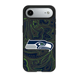 Seattle Seahawks Paisley MagSafe Compatible Phone Case for Apple iPhone
