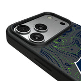 Seattle Seahawks Paisley MagSafe Compatible Phone Case for Apple iPhone
