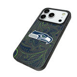 Seattle Seahawks Paisley MagSafe Compatible Phone Case for Apple iPhone