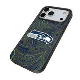 Seattle Seahawks Paisley MagSafe Compatible Phone Case for Apple iPhone