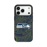 Seattle Seahawks Paisley MagSafe Compatible Phone Case for Apple iPhone