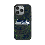 Seattle Seahawks Paisley MagSafe Compatible Phone Case for Apple iPhone