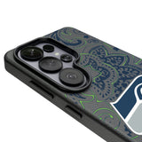 Seattle Seahawks Paisley MagSafe Compatible Phone Case for Samsung Galaxy 26 Series