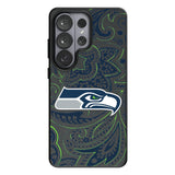 Seattle Seahawks Paisley MagSafe Compatible Phone Case for Samsung Galaxy 26 Series