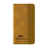 Seattle Seahawks Personalized Burn Folio Phone Case for Samsung Galaxy