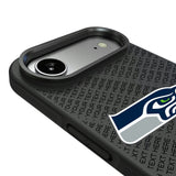 Seattle Seahawks Personalized EndZone Plus Bump Phone Case for Apple iPhone