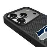 Seattle Seahawks Personalized EndZone Plus Bump Phone Case for Apple iPhone