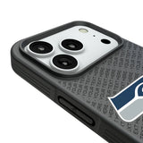 Seattle Seahawks Personalized EndZone Plus Bump Phone Case for Apple iPhone