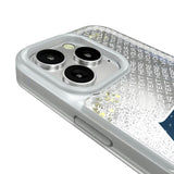 Seattle Seahawks Personalized EndZone Plus Glitter Phone Case for Apple iPhone