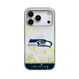 Seattle Seahawks Personalized EndZone Plus Glitter Phone Case for Apple iPhone