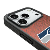 Seattle Seahawks Personalized Football Bump Phone Case for Apple iPhone