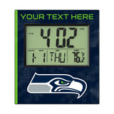 Seattle Seahawks Personalized Hatch Wall Clock