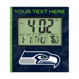 Seattle Seahawks Personalized Hatch Wall Clock