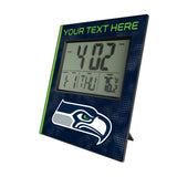 Seattle Seahawks Personalized Hatch Wall Clock
