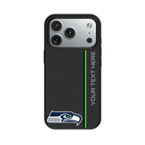 Seattle Seahawks Personalized Sidebard MagSafe Compatible Phone Case for Apple iPhone