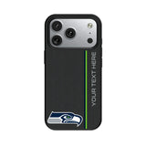 Seattle Seahawks Personalized Sidebard MagSafe Compatible Phone Case for Apple iPhone