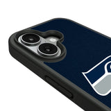 Seattle Seahawks Personalized Stripe Bump Phone Case for Apple iPhone