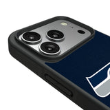 Seattle Seahawks Personalized Stripe Bump Phone Case for Apple iPhone