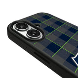 Seattle Seahawks Plaid MagSafe Compatible Phone Case for Apple iPhone