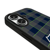 Seattle Seahawks Plaid MagSafe Compatible Phone Case for Apple iPhone