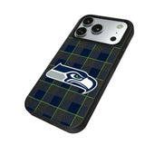 Seattle Seahawks Plaid MagSafe Compatible Phone Case for Apple iPhone