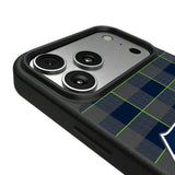 Seattle Seahawks Plaid MagSafe Compatible Phone Case for Apple iPhone