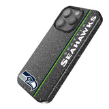 Seattle Seahawks Sidebar Black Bling Phone Case for Apple iPhone